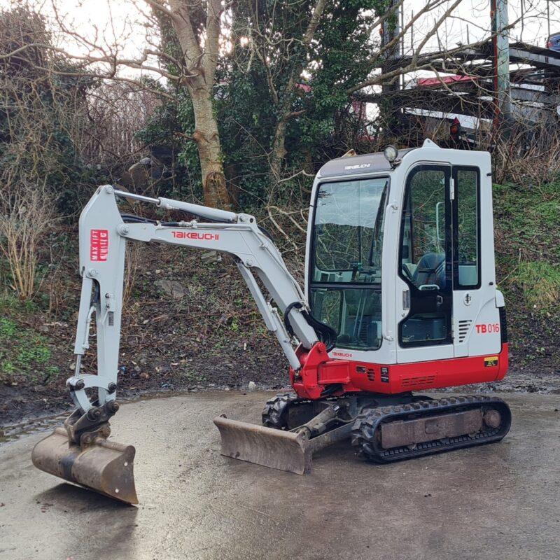 Takeuchi TB016 - Minigrävare 